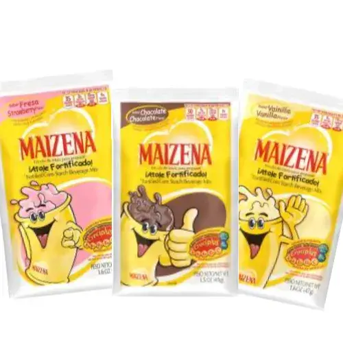 Maizena sobres fresa, chocolate, vainilla