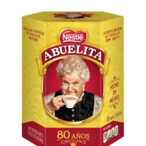 Chocolate Abuelita, Tabla