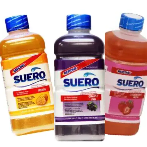 Suero Repone apple,coco, fruits, grape, mango, natural, strawberry