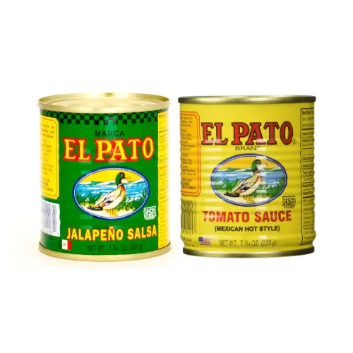 El Pato, Salsas