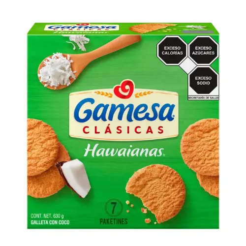 Gamesa galletas Hawaianas