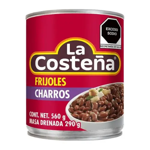 La Costeña Frijol Charro Refrito