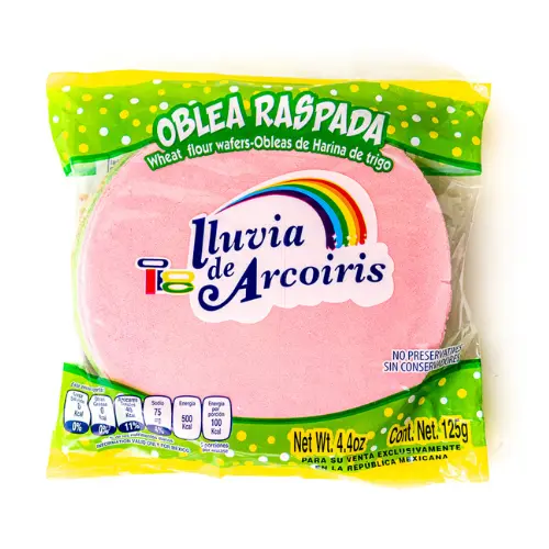 Oblea Raspada Arcoiris